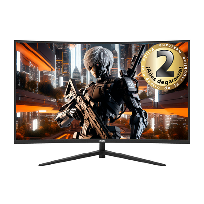 Monitor High Performance Gamer 32" Curvo para PC Gaming 2K con Bocinas Integradas