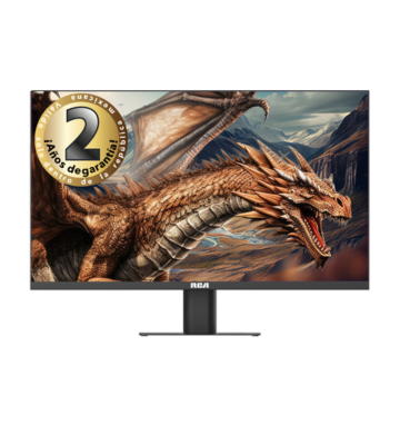 Monitor Gamer 27" Plano para PC Gaming con Bocinas Integradas y Resolución FHD