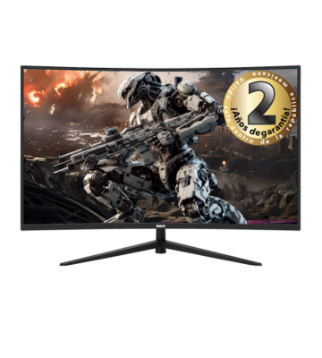 Monitor Gamer 32" Curvo para PC Gaming con Bocinas Integradas y Resolución FHD